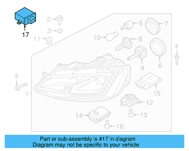 Control Module 5M0-907-357-F-Z0L - View 7