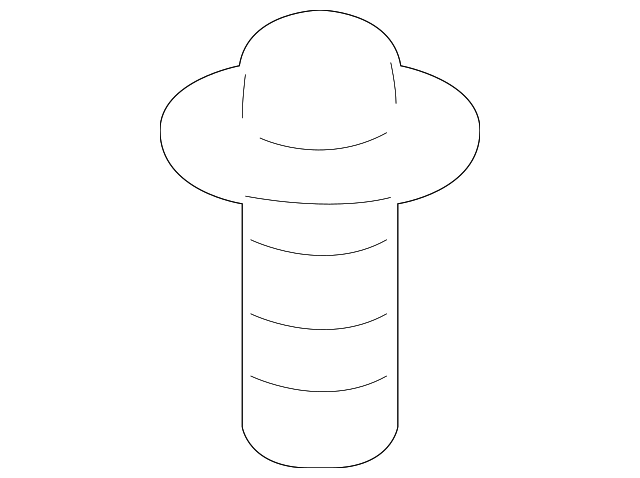 Radiator Support Panel Reinforcement Bolt N-910-338-02 - View 29