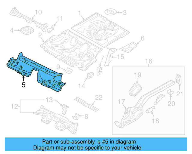 Front Reinforced 5Q0-813-147 - View 20