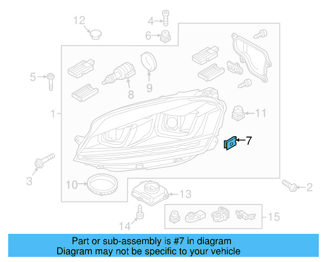 Headlamp Assembly U N-903-425-04 - View 34