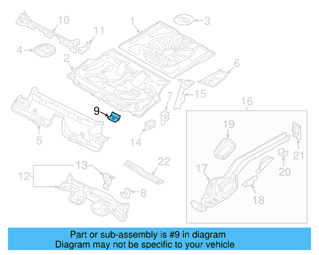 Front Bracket 5Q0-804-866 - View 21