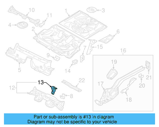 Side Reinforced 5Q0-803-803-A - View 3
