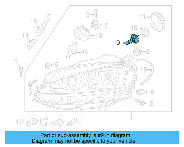 Low Beam Bulb N-103-201-06 - View 3