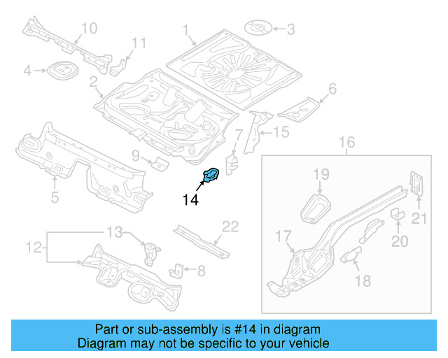 Front Reinforced 5Q0-804-421-B - View 9