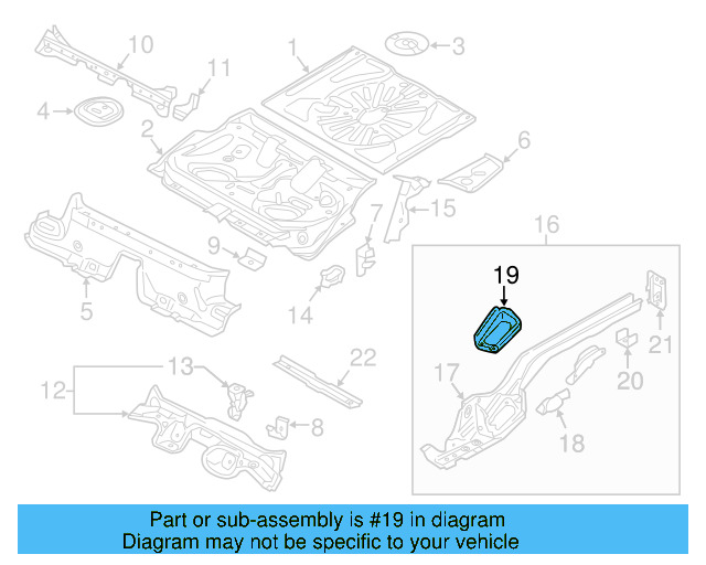 Rail Reinforced 5Q0-804-505-A - View 3