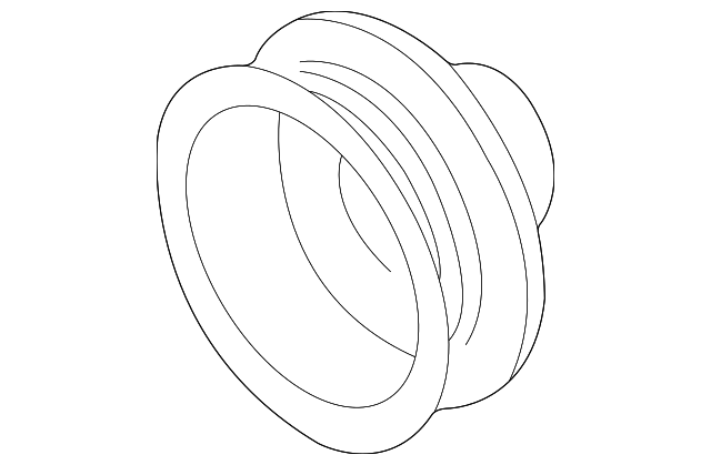 Pulley 038-903-119-K - View 2