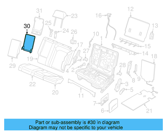 Armrest Base 3CN-885-219-82V - View 9