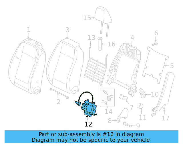 Lumbar Support 5C6-881-880 - View 11