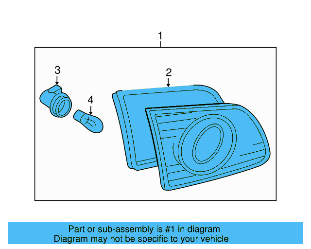 Tail Lamp Assembly 3C9-945-094 - View 3