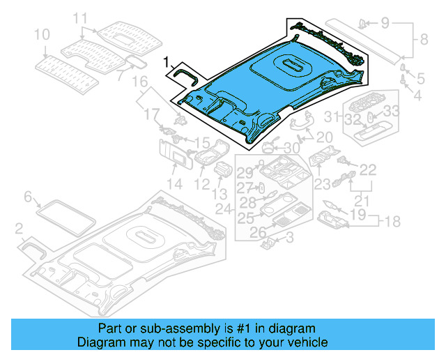 Headliner 3C9-867-502-G-V56