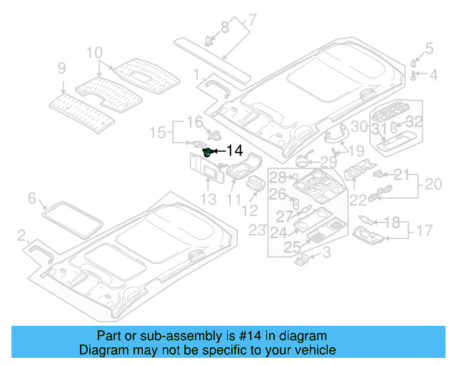 Holder 1K0-857-561-B-95T - View 8