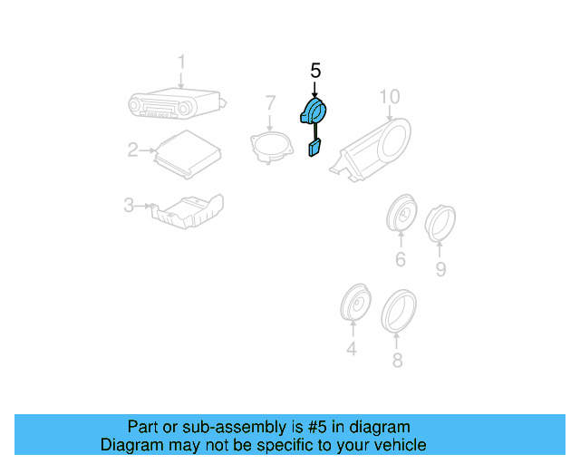 Speaker 1C0-035-411-E