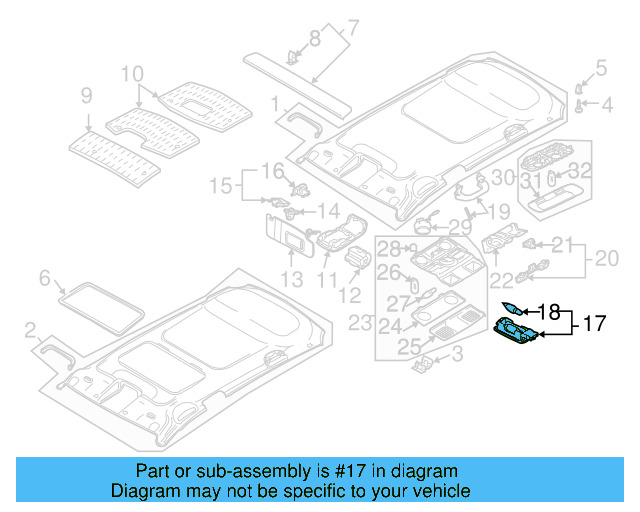 Visor Lamp 1K0-947-109-Y20 - View 26