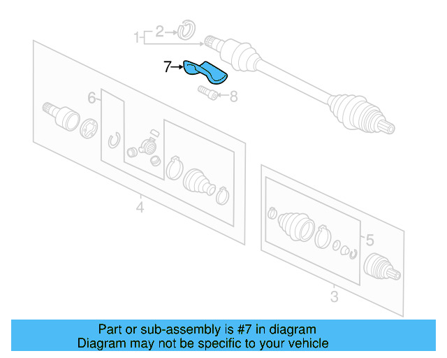 Cv Joint Splash Shield 1J0-407-721-C - View 11