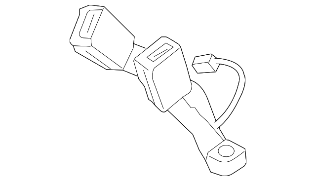 Buckle End 3D0-857-739-M-QVZ