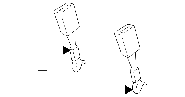 Buckle End 3D0-857-739-L-MCZ