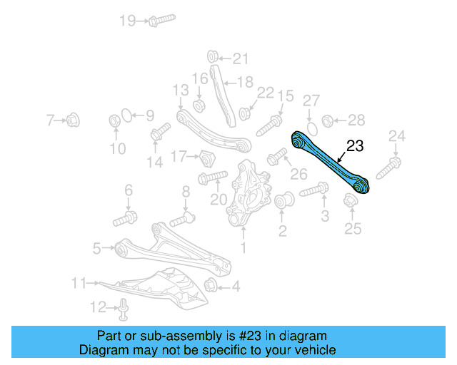 Track Bar 7P0-501-530 - View 4