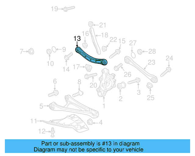Ft Upper Control Arm 7L0-505-323-A - View 5