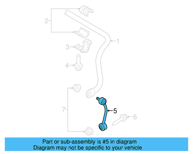 Stabilizer Link 7L0-505-465-D - View 8