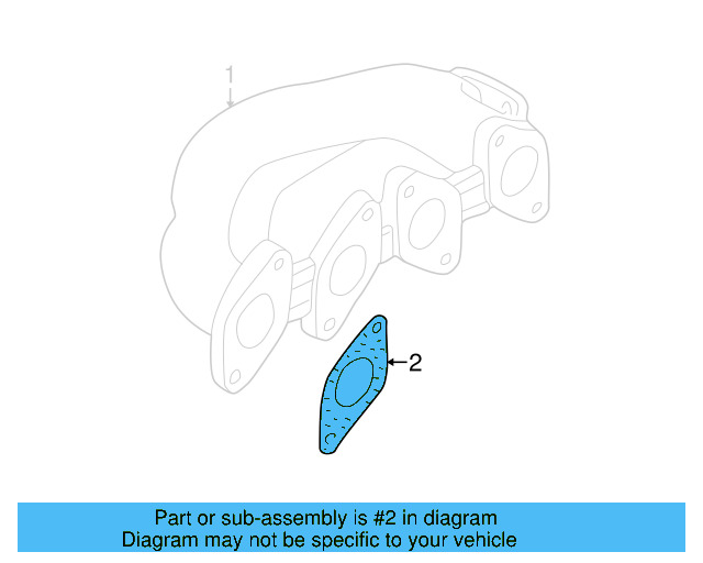 Manifold Gasket 058-253-039-L - View 10