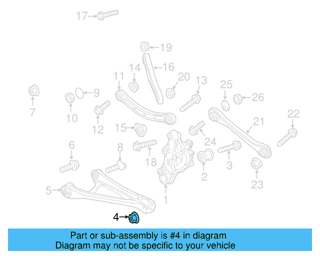 Knuckle Nut WHT-006-410 - View 9