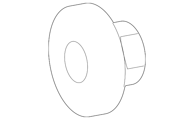 Suspension Control Arm Nut N-103-353-04 - View 8