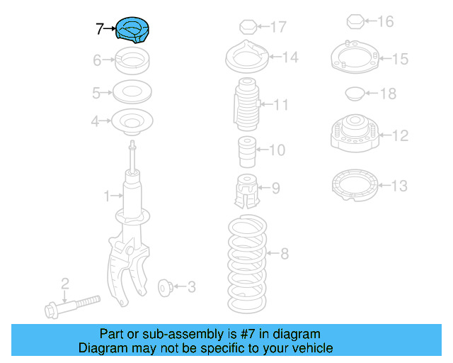 Suspension Control Arm Nut N-103-353-04 - View 5