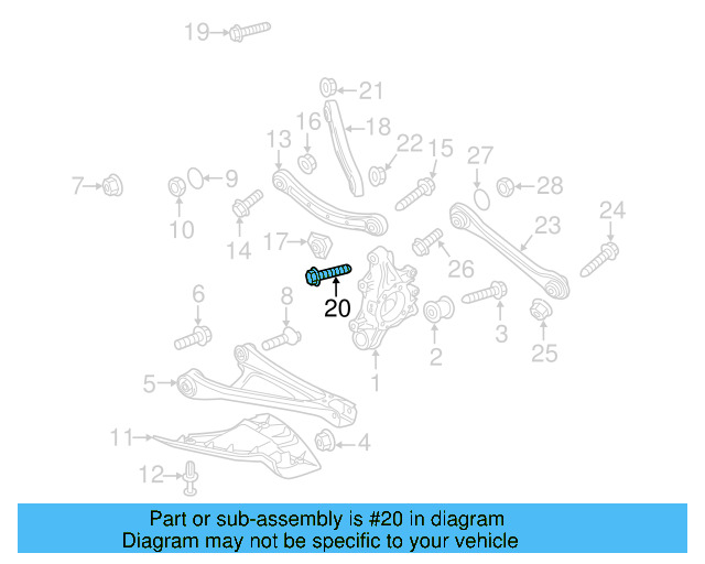 Gear Assembly Mount Bolt N-105-524-02 - View 41