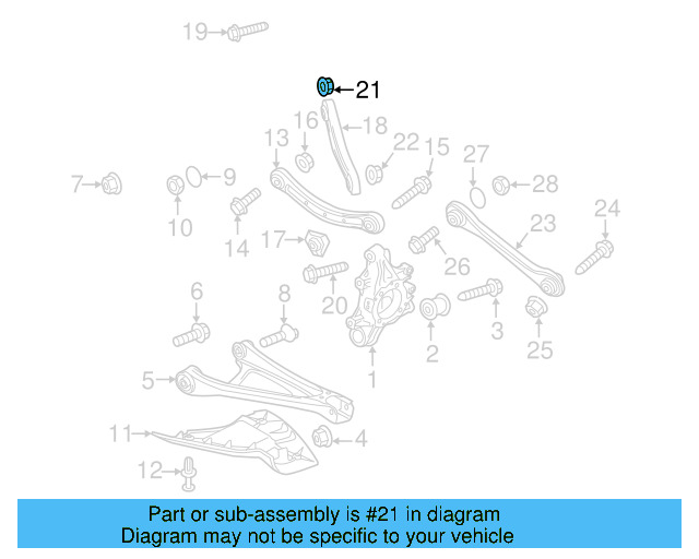 Stabilizer Link Lock Nut N-102-861-10 - View 49