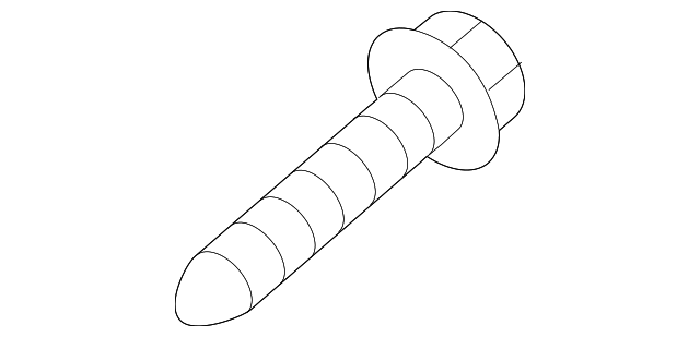 Track Bar Mount Bolt N-910-205-02 - View 8