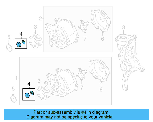 Pulley Hardware Kit 028-903-320-C - View 37
