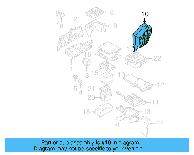 Fuse Box 8D1-941-824 - View 9