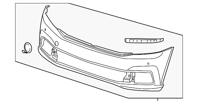 Bumper Cover (Unpainted) 561807217hgru