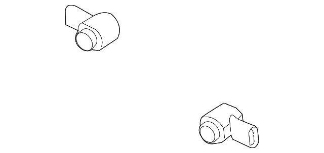 Sensor (Unpainted) 5q0919275cgru - View 2