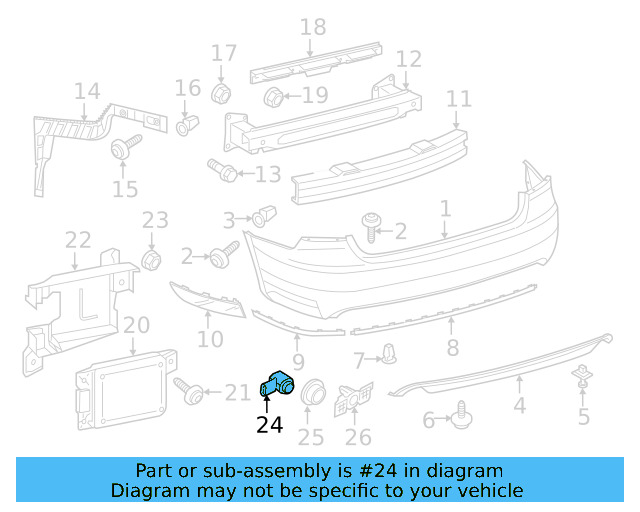 Sensor (Unpainted) 5q0919275bgru - View 60