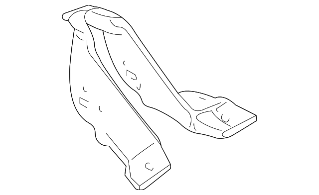 Duct 1J0-819-803-A - View 2