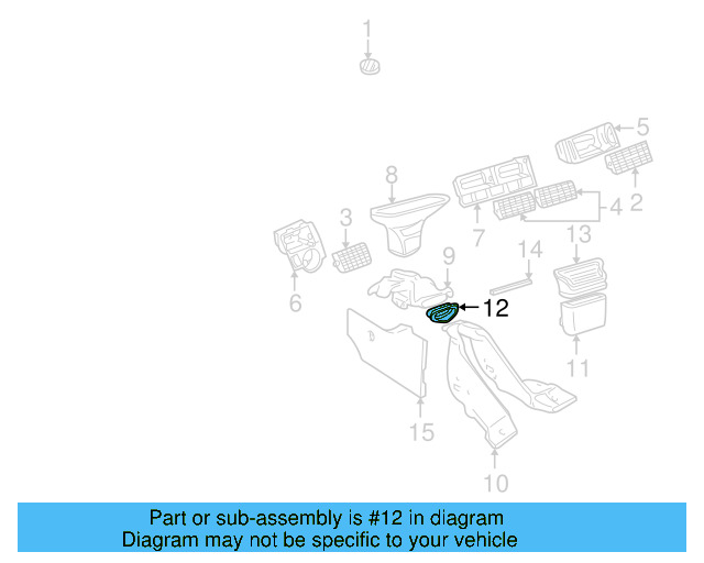 Duct Connector 1J0-815-825-A - View 4