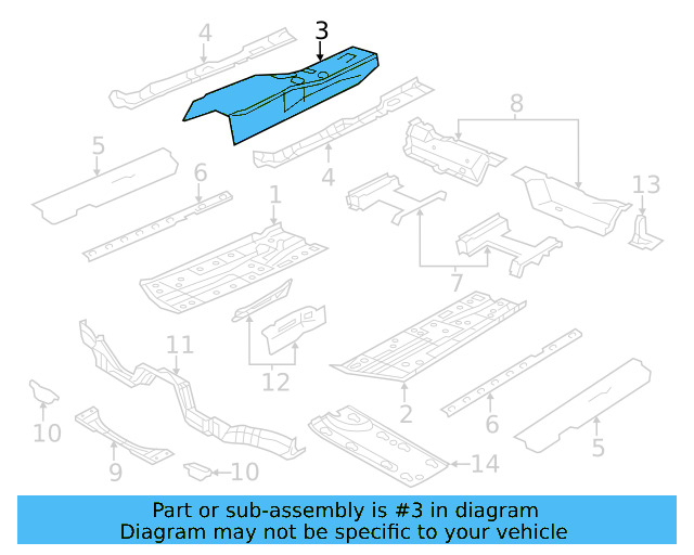 Inner Reinforced 1K0-803-562-A - View 12