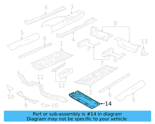Inner Reinforced 1K0-803-562-A - View 32