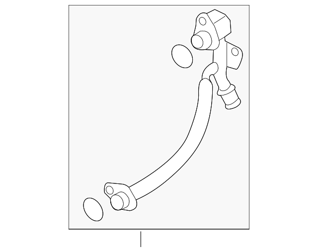 Water Inlet Pipe 06K-121-497-AS - View 2