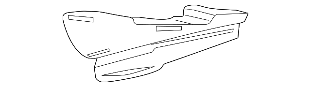 Bumper Cover Insulator 7P6-807-251 - View 2