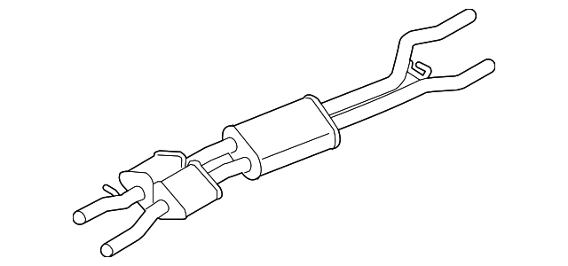 Front Muffler 7P6-253-209-N - View 3