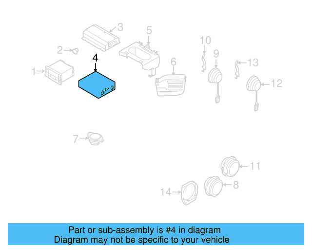 CD Changer 1J6035111 - View 4