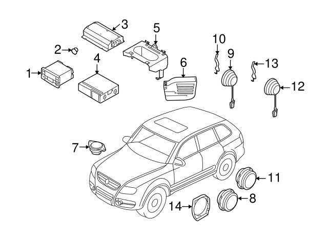 Spare CD Magazine 3B0-051-179