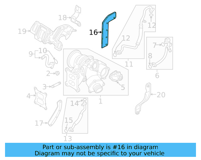 Cover Plate 06K-129-598-B - View 25