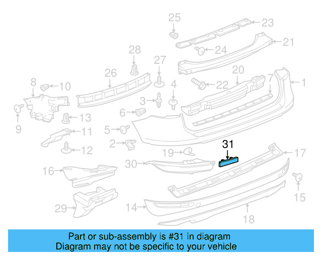 Reflector Panel 7P6-945-106 - View 9