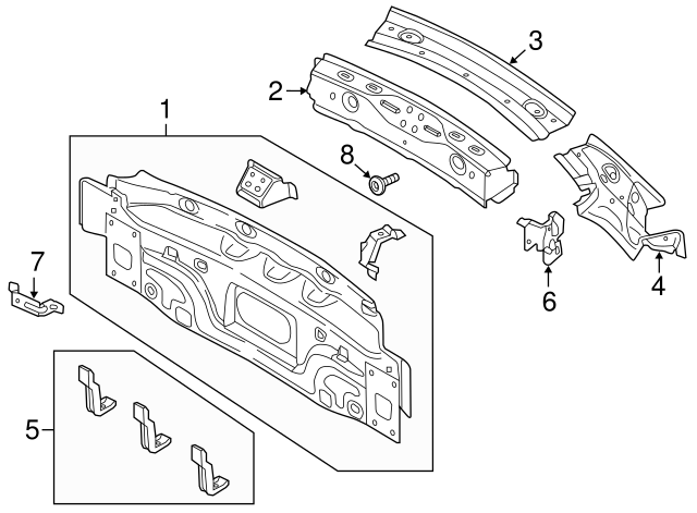 Rear Body Panel Stud N-910-176-02 - View 4