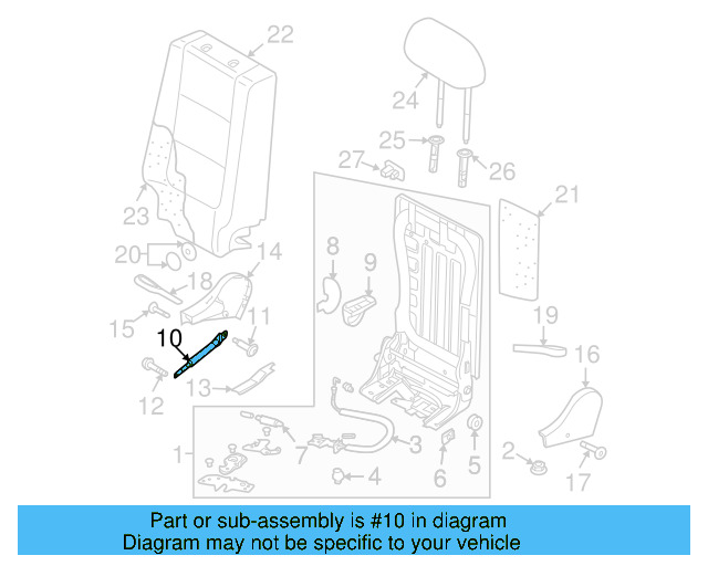 Pull Rod 1K0-886-684-C - View 3