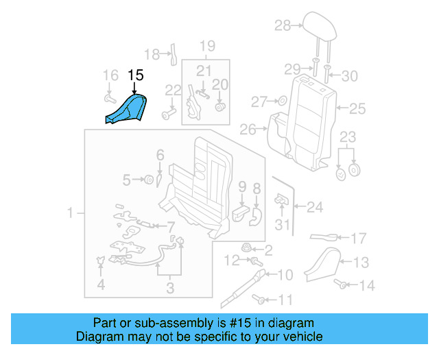 Inner Cap 5M0-885-934-A-95T - View 3