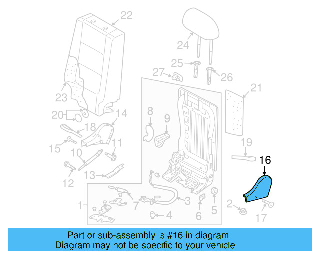Inner Cap 5M0-885-933-A-95T - View 3